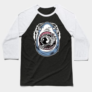 spaceman shark Baseball T-Shirt